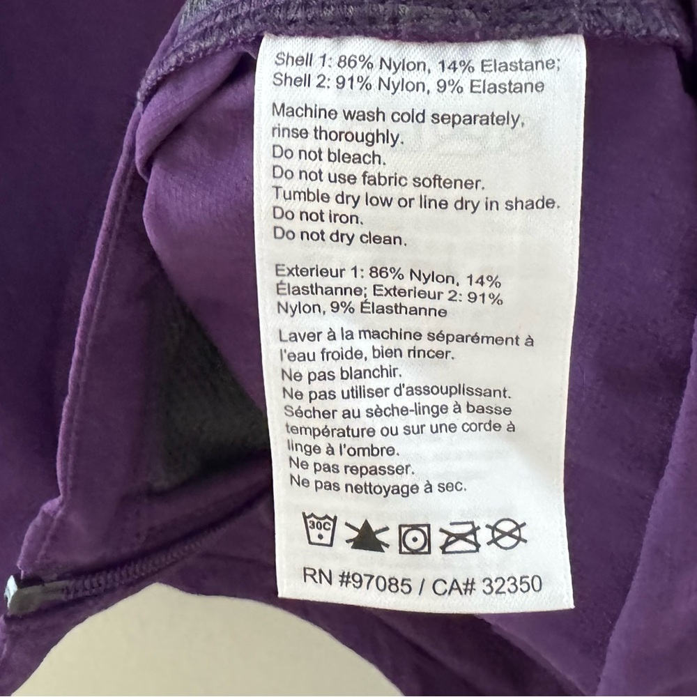 Outdoor Research Ferrosi Hood Jacket Womens XL Nylon Purple Windbreaker Outdoor - Picture 12 of 13